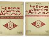 deux brochures pour la revue consacrée à un livre d'artiste