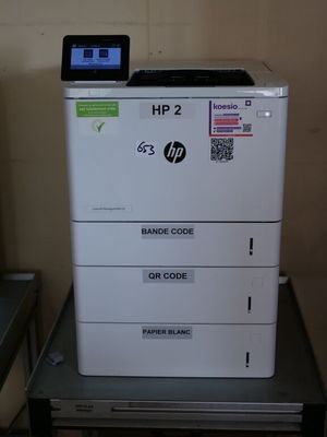 1 Imprimante HP Laser Managed E60155, Situe AU Rdc, Avec Sup…