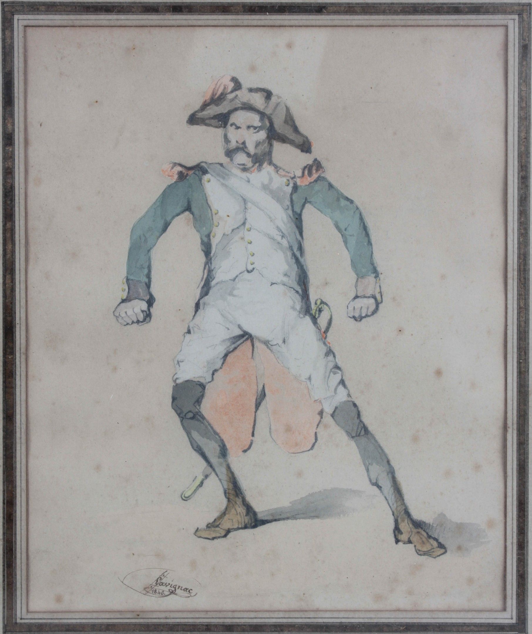 Ecole Française du XIXe siècle, Le soldat