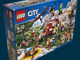 une boîte contenant un ensemble Lego City