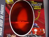 a box with a toy car inside of it