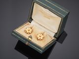 an image of a pair of earrings in a box on a black surface
