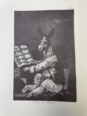 Francisco DE GOYA (1748-1826), "Los Caprichos", gravures tir… - Photo 1