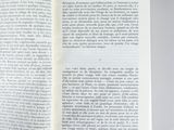 a open book with a picture of a cat on it