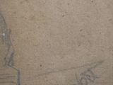 a drawing of a man with a guitar on a piece of paper