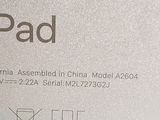 a close up of the back of an ipad