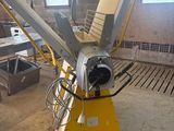 a machine that is sitting inside of a building