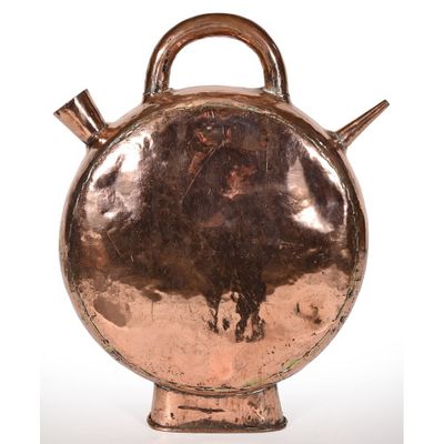 ORIGINALE GARGOULETTE sur piédouche à 2 verseurs. - Photo 1