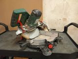 a picture of a table with a circular saw on top of it