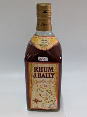 an image of a bottle of rum jelly on a white surface