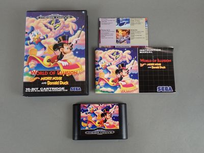 three video games on the table next to each other