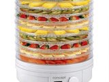 an image of a food dehyzer with fruits and vegetables in it