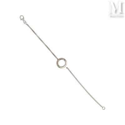 CHRISTOFLE Bracelet en argent (925°/°°) à maille vénitienne,…