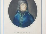 une vieille photo d'un homme vêtu d'un manteau bleu à col blanc