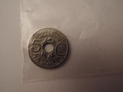 Monnaie France - 5 Centimes Lindauer Petit Module 1920…