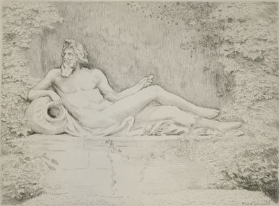 une image représentant le dessin d'une femme nue allongée par terre