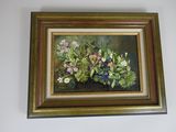a picture of a painting hanging on the wall