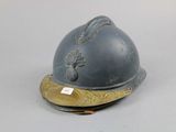 a helmet that is sitting on top of a table