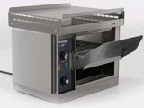 an image of a toaster oven with the door open