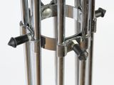 an image of a metal pole with a ring on top of it