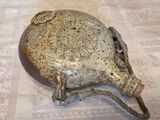 a metal object that is sitting on a table