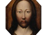 une image représentant un tableau d'un homme aux cheveux longs et à la barbe
