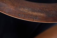 Fauteuil de bureau en acajou mouluré et sculpté, le dossier … (photo 4)