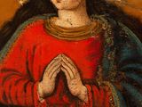 an image of a painting of a woman with a crown on her head