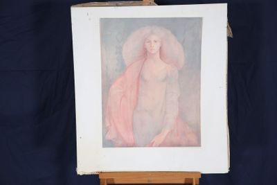 Léonord FINI, d'après Femme Lithographie numérotée en bas à …