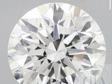 un diamant rond à taille brillant présentant une finition « very high lust »