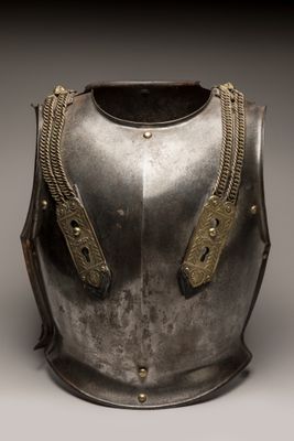 Cuirasse d’officier de Cuirassier modèle 1825. Aspect du mét…