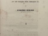 un vieux livre avec un titre en noir et blanc
