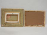 an image of a picture frame and a picture frame on a white background