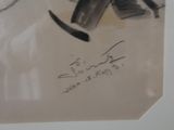 a picture of a drawing of a man with a top hat