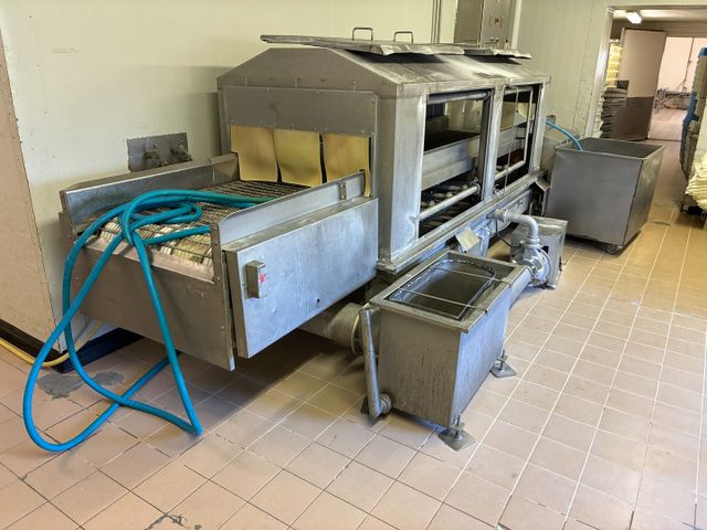 Tunnel de lavage inox de 1976 PIERRE GUERIN avec système de chauf...