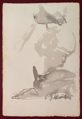 painting of a woman with a bird on her head and a bird on her shoulder