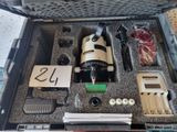 a case with a lot of items inside of it