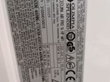a label on the back of a refrigerator that says caution risk of fire