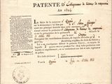 an old document with a picture of a man on it