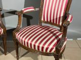 two chairs with striped upholstered upholstered upholstered upholstered upholstered upholstered upholstered upholstered