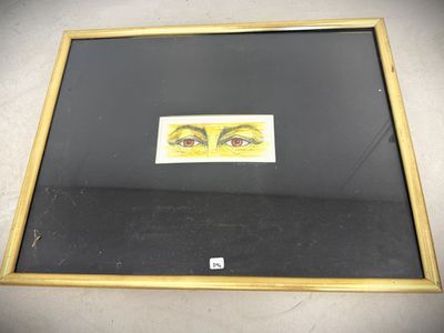 a picture of a picture of a picture of a woman ' s eyes