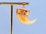 une photo d'une paire de boucles d'oreilles sur laquelle est posé un sac