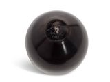 an image of a black ball on a white background