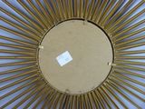 a picture of a sunburst made out of cardboard