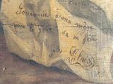 une image représentant un tableau représentant une feuille de papier posée sur une table