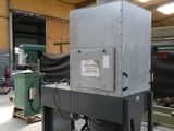 a machine that is sitting inside of a building
