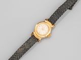 rolex a lady ' s 18ct gold and diamond set wristwatch