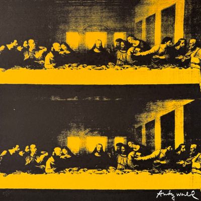 an image of a painting of a group of people sitting at a table