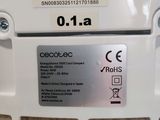 a close up of the back end of a white refrigerator