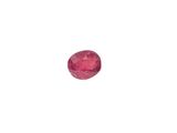 a close up of a pink sapphire stone on a white background